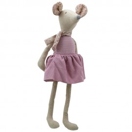 Mouse - Girl - Large - Wilberry Linen